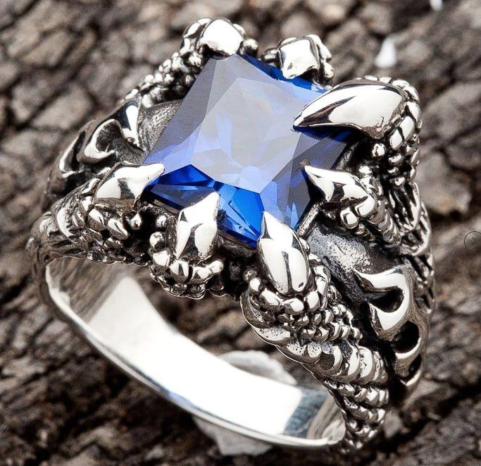 Перстень Дракон, серебро925пр.