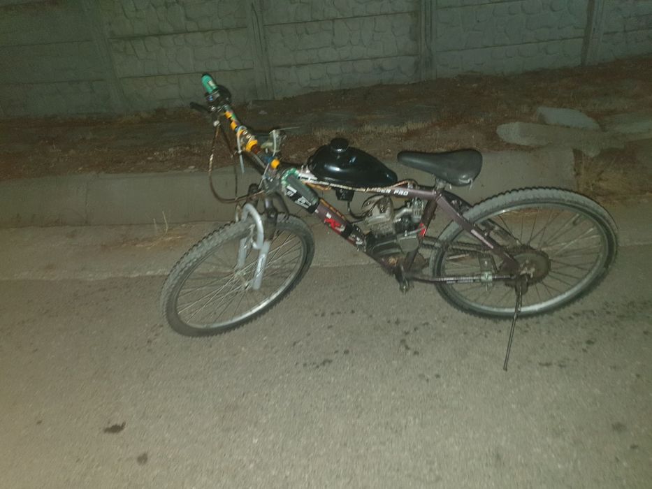 Motor bicicletă 80cc – 76 km/h – piese tuning incluse