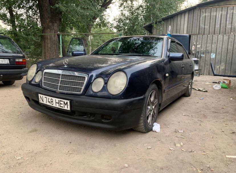 Бампер на mercedes - benz w210 carlsson