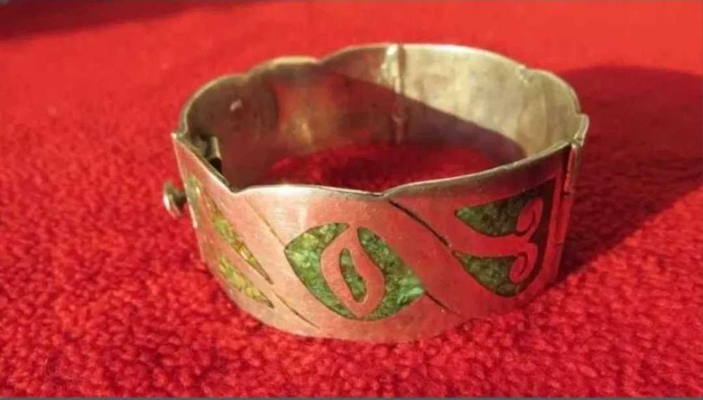 Bratara argint cu email