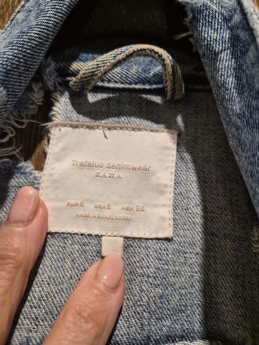 дълго дънкови аке  зара