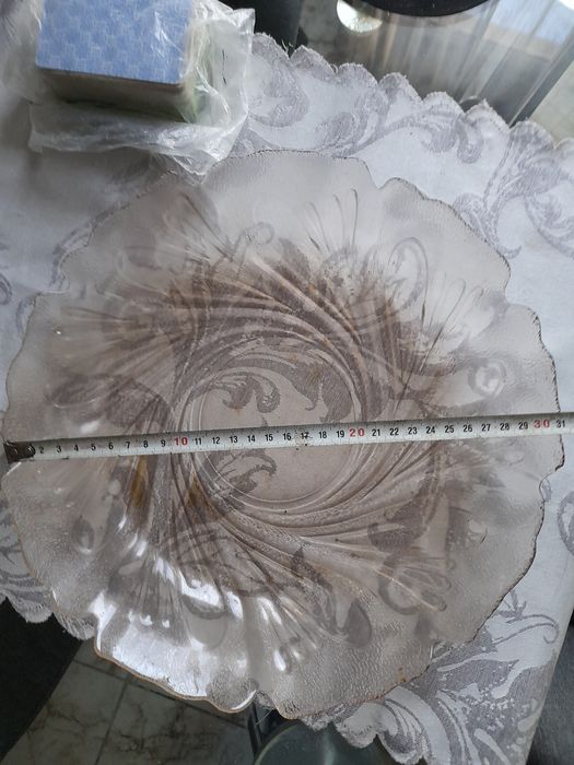 Поднос с лика на Папа Йоан Павел,италианска купа и табли