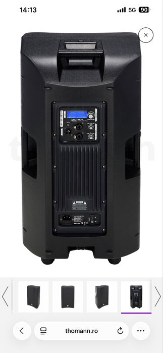 Sistem de sonorizare profesional The Box – TA18 + 2x DSP15 Active