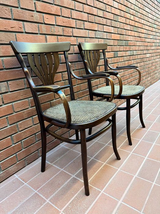 Столове с подлакътници Mundus, Vienna Secesion 1910'