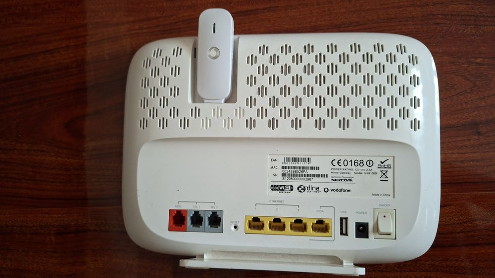 Router Adsl + Cablu