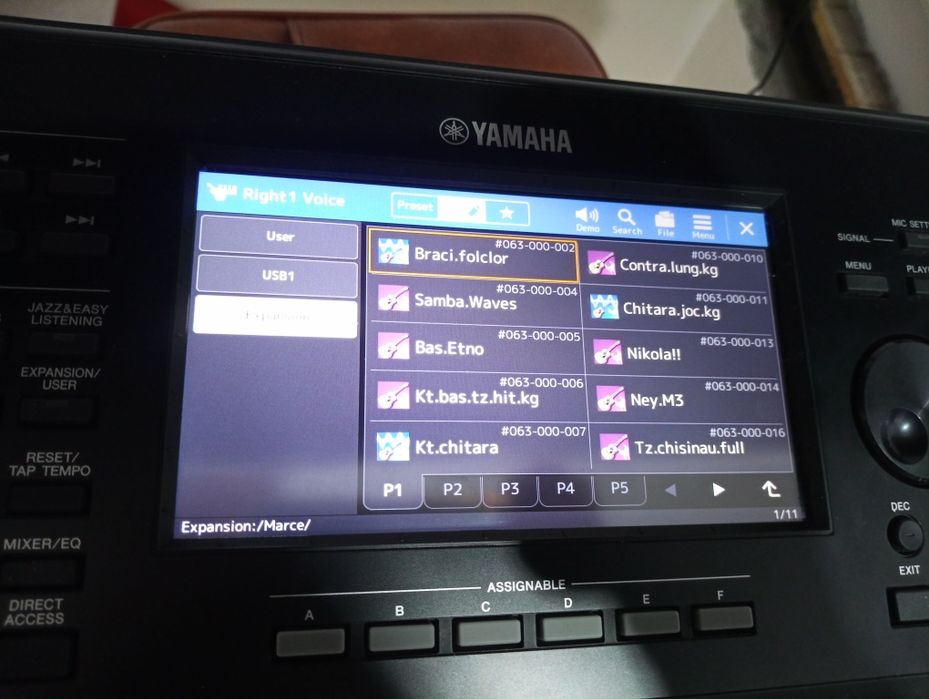 Yamaha psr sx 720 cu 2 seturi