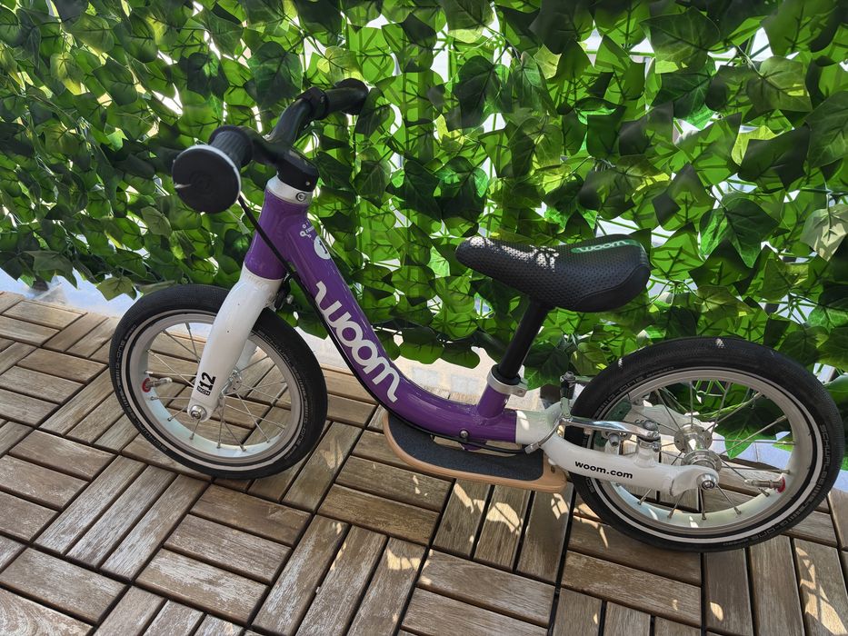 Vand bicicleta Woom 1 cu suport picioare original