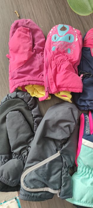 Mănuși de ski/schi, copii,2- 3-4 ani