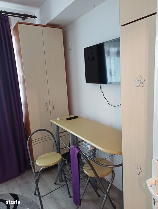 Garsonieră 17 mp, Podu Roș – mobilată și utilată, ideală investiție