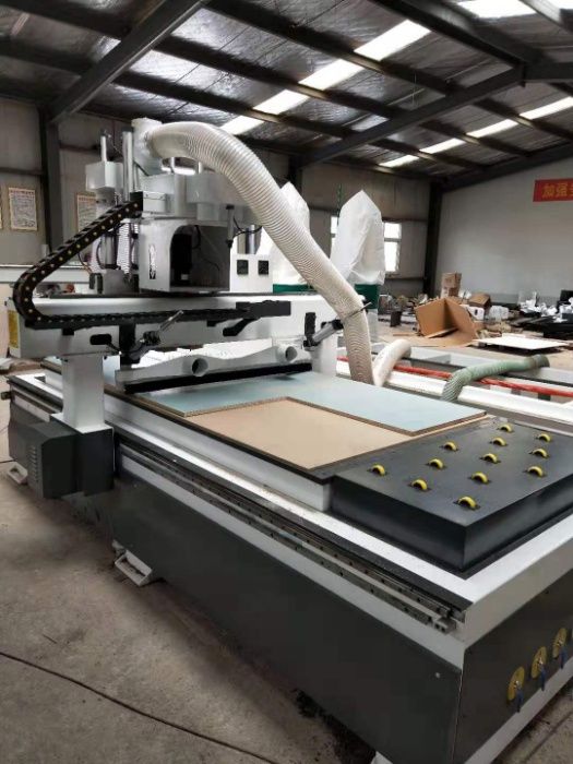 Фрезерный станок с ЧПУ 4 шпинделя 1300×2500 | CNC станок для МДФ, ДСП