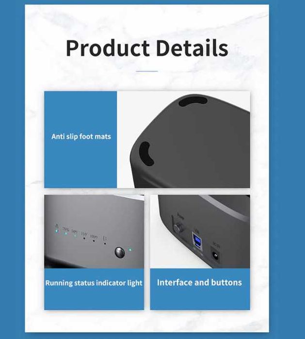 Док - станция на 2 HDD (2,5 - 3,5") - новое с гарантией - доставка