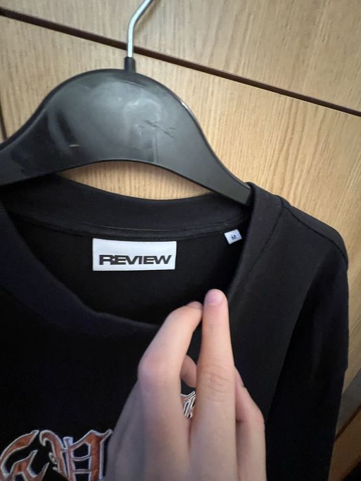 Tricou  Review Negru