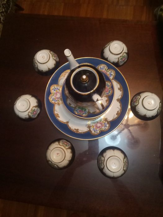 Чайный сервиз  расписной