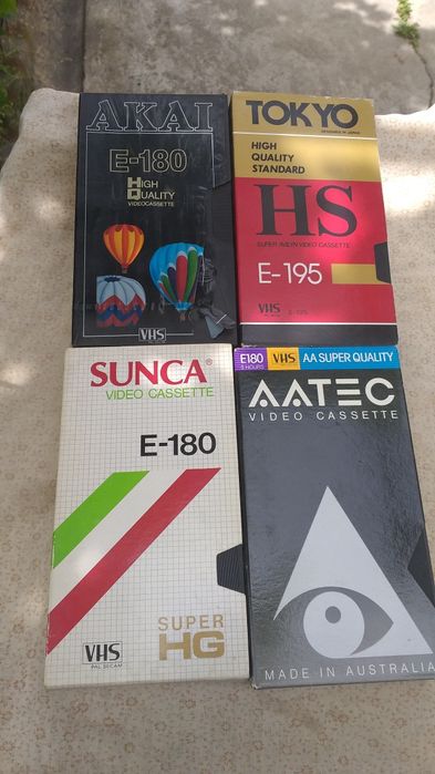 Casete video 10 bucăți