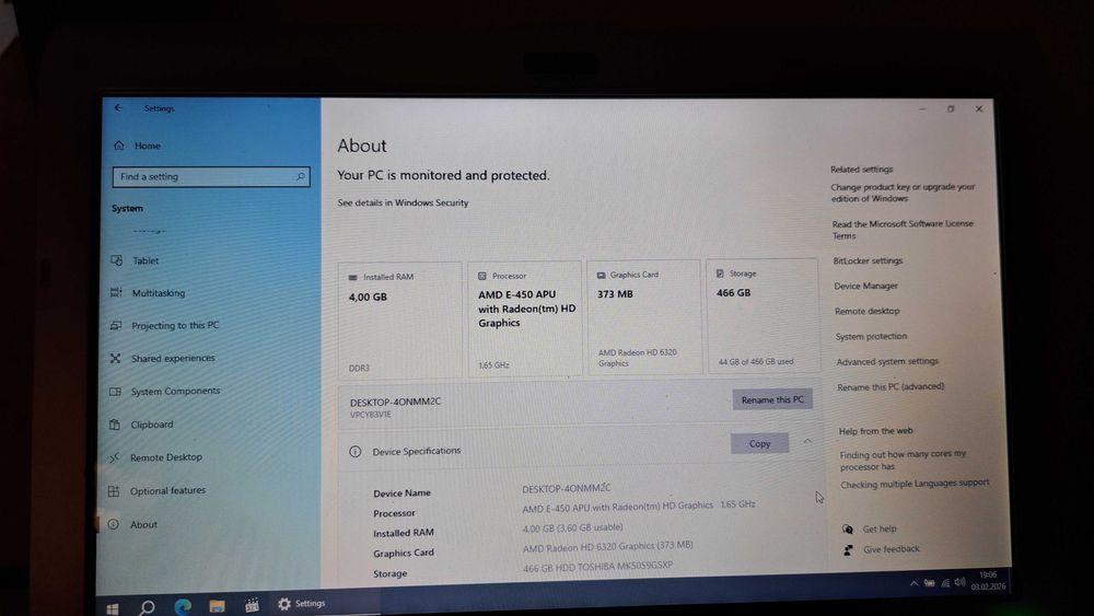 Laptop mini Sony Vaio VPCYB3V1E