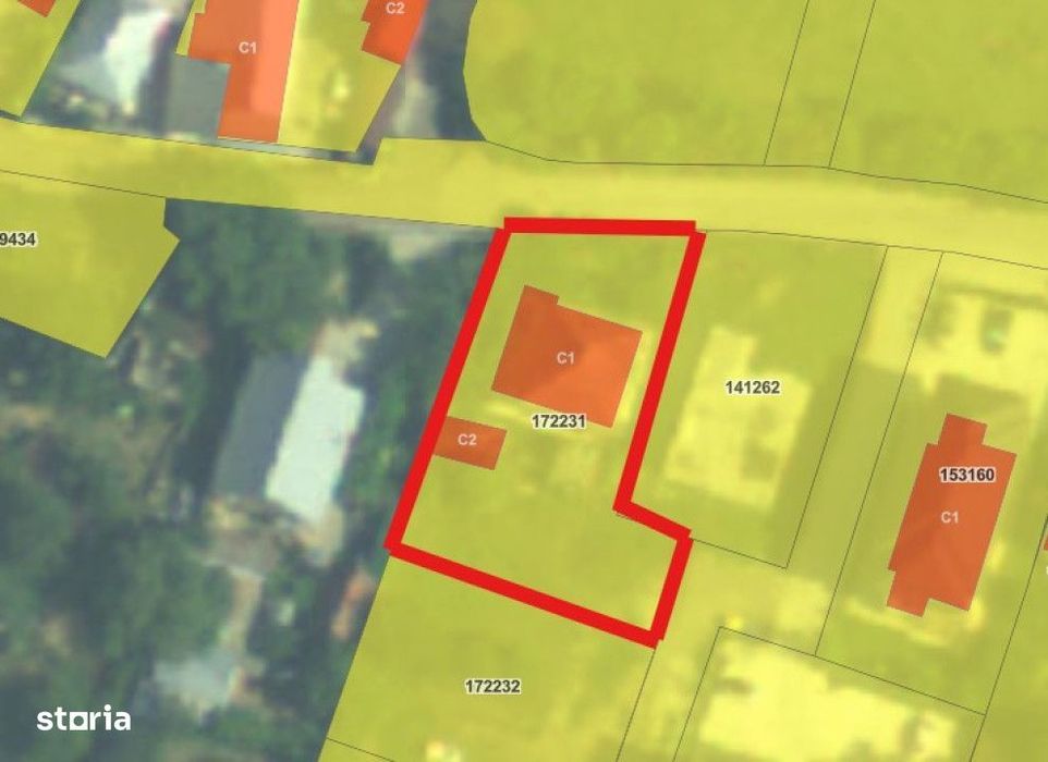 Teren intravilan Galata - str Valeni , 719 mp Cod:162185