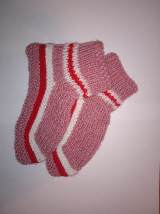 Ciorapi lucrati manual