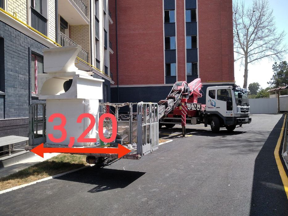 Автовишка хизмати 30м,45м