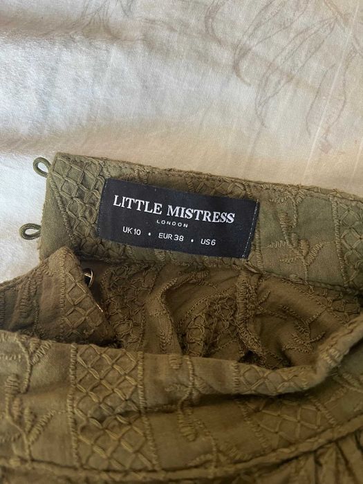 Макси зелена рокля