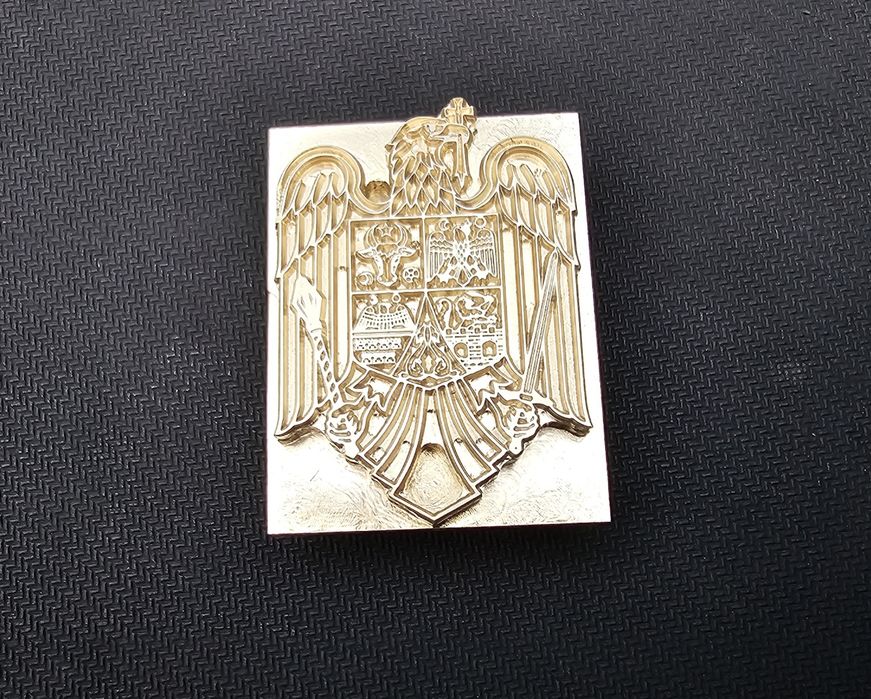 Stampila metalica la comanda imprimat prin ardere lemn piele folio