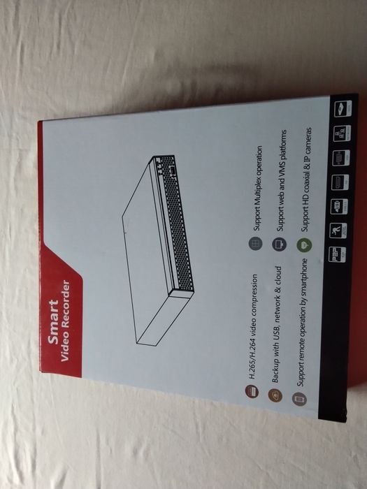 голям HD SMART VIDEO RECORDER за 4 бр. HD камери нов