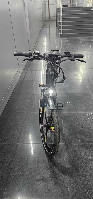 Bicicletă electrică / E-bike Transpro B26 500W – 80 km, Glovo/Bolt -  NOUA