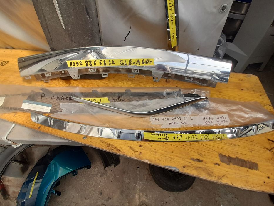 Лайсна решетка врата Mercedes  A246 Gla A156 A176/ A168 A292 C247 GL