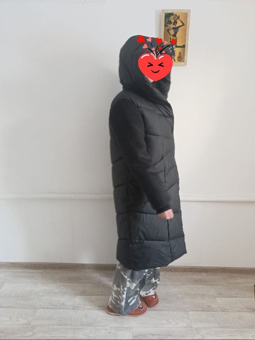 Пуховик зимний XL