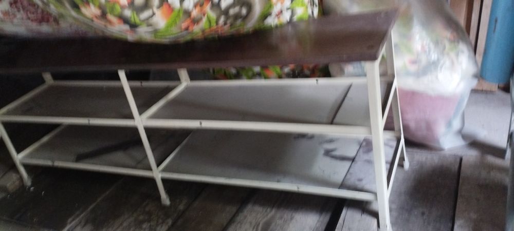 Обувная полка собственного изготовления