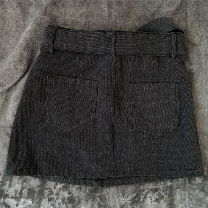 мини юбка джинсовая