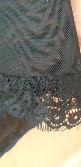 Bluza paiete si dantela