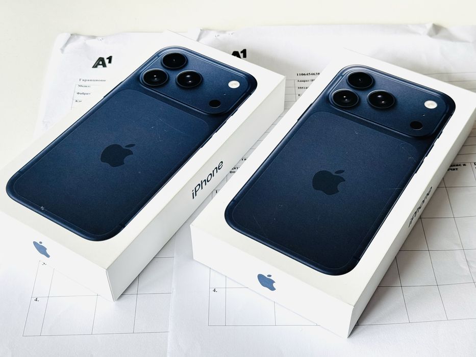 НОВИ! Iphone 17 Pro 256GB Blue Гаранция 2 години