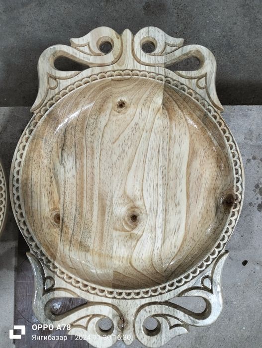 Лаган ёгочтан ишланган