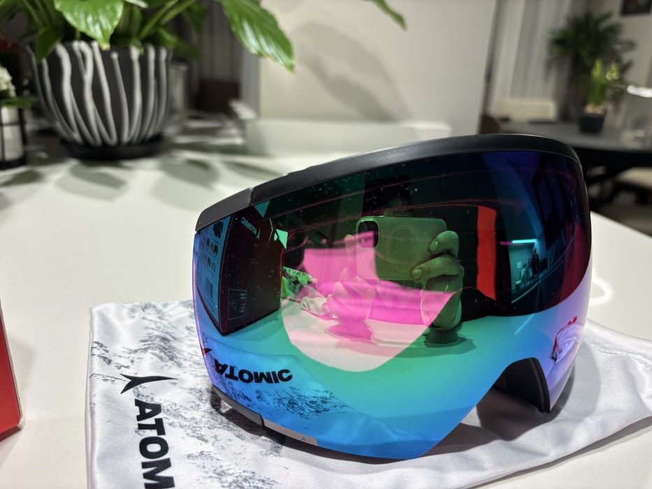 Ски очила маска Atomic Redster HD черни