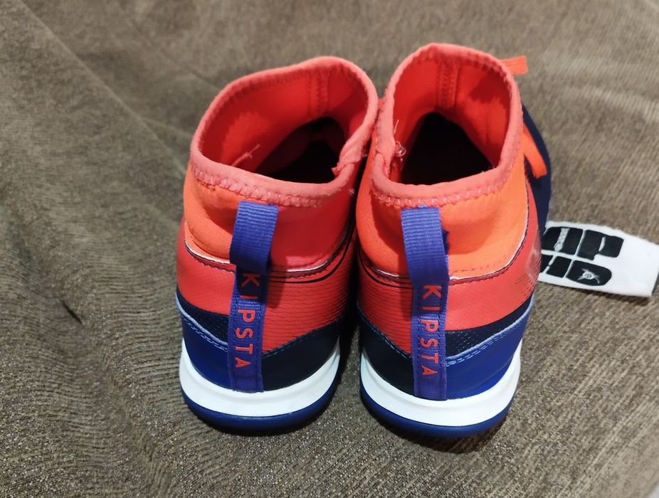 Футболни обувки с вграден чорап с широко отваряне Agility 500 TF