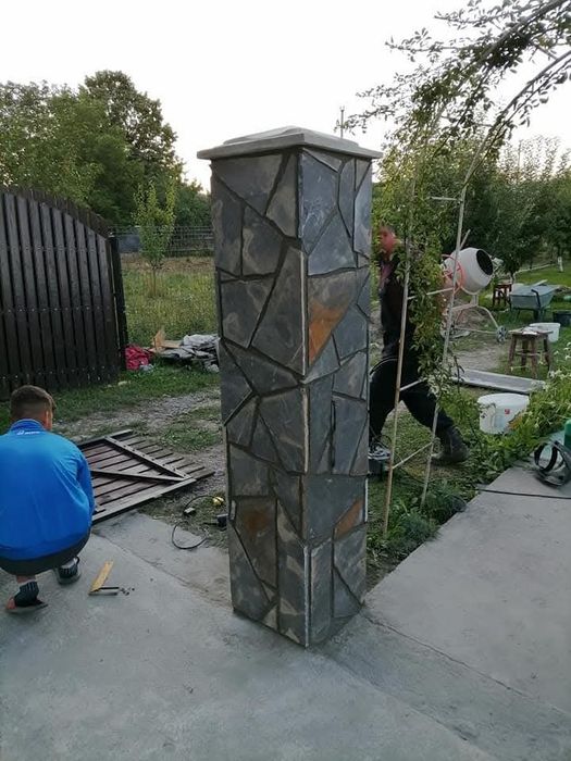 Piatră naturala, nuanță închisă, deschisa!!!