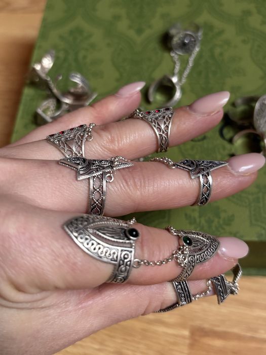 Inel cu lant , Argint 925, Armenia