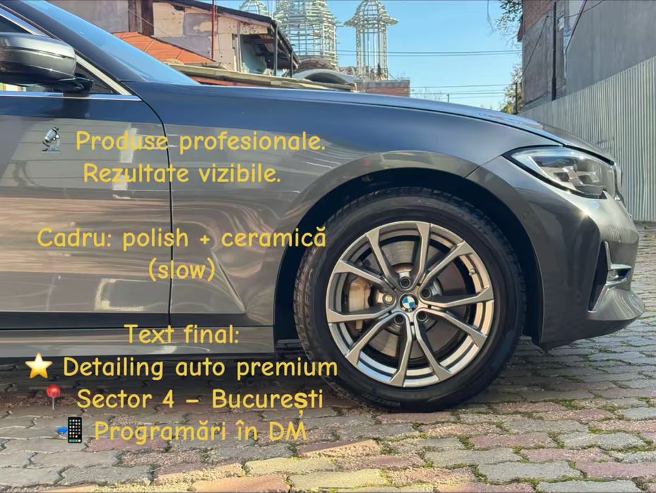 Hugo Detailing  București polish+ceramica1000lei tapiterie 300
