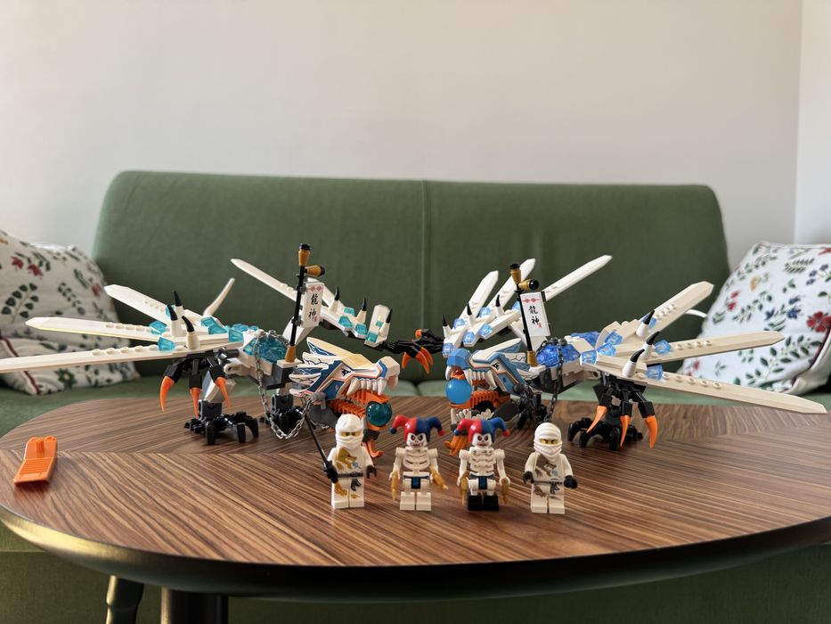 Lego Ninjago 2260: Ice dragon attack REPLICA
