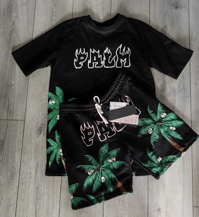 Compleu Barbati - Palm Angels - Negru - S - 100 % Bumbac