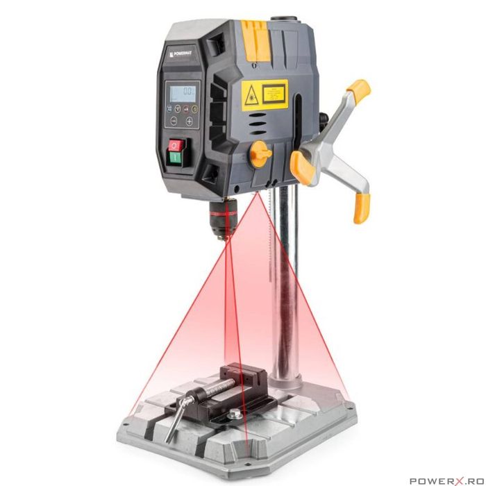 Masina de gaurit fixa, de banc, 1000W, Powermat