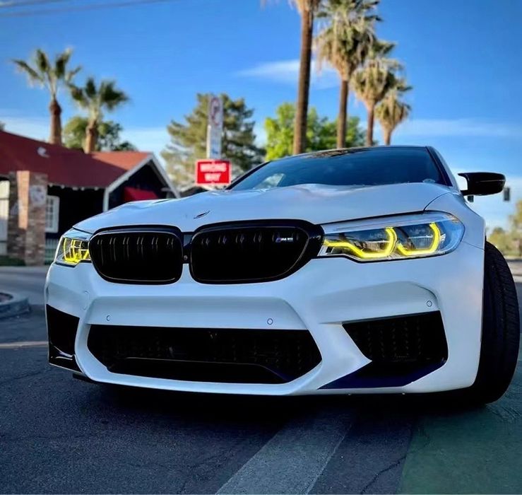 Lumini de zi/ Angel eyes / DRL Galben BMW G30, M5 Csl