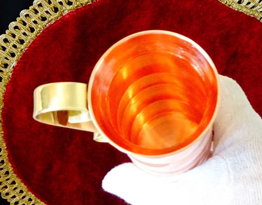 Медна халба,медна чаша,медна кана,чиста червена мед.