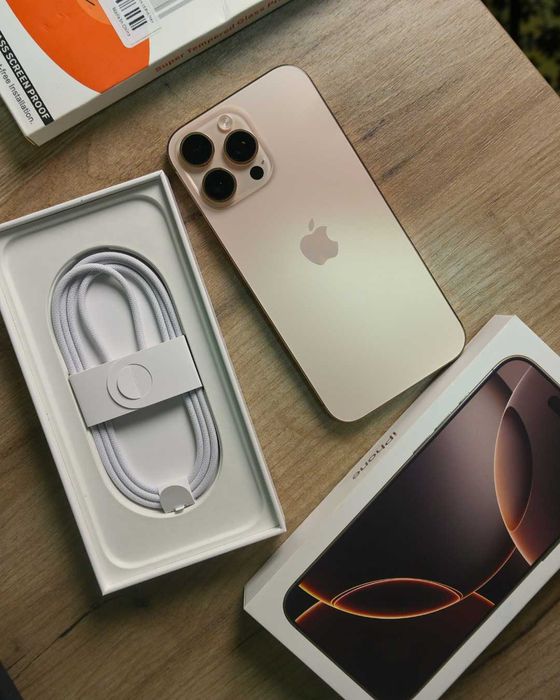 Продам свой iPhone 16 Pro Max, 256GB (2x ESIM *UZIMEI) (сост. идеал)