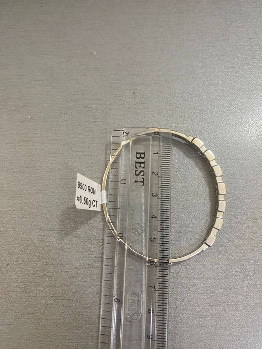 Brățară cu pietre prețioase din aur de 18K Amanet BKG