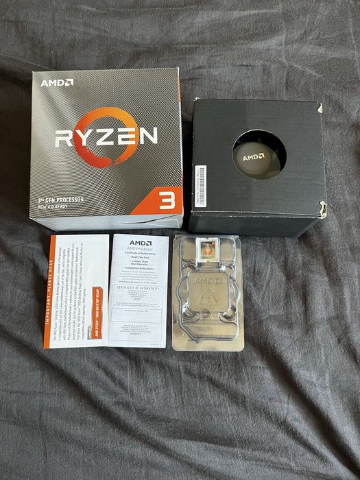 AMD Ryzen 3 3100 пълен комплект