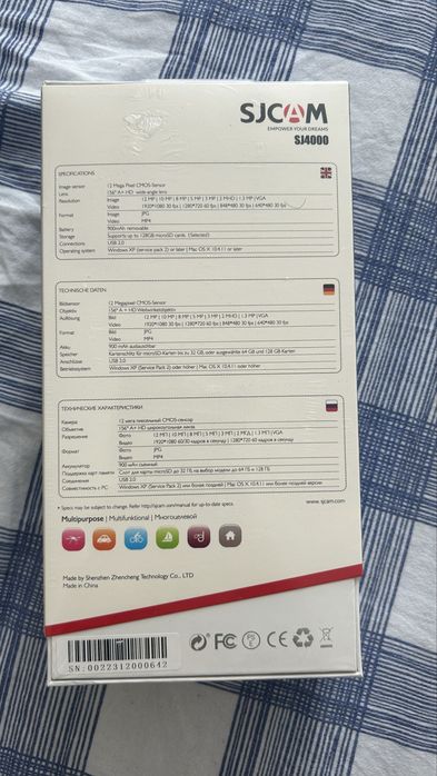 Абсолютно новая экшн камера