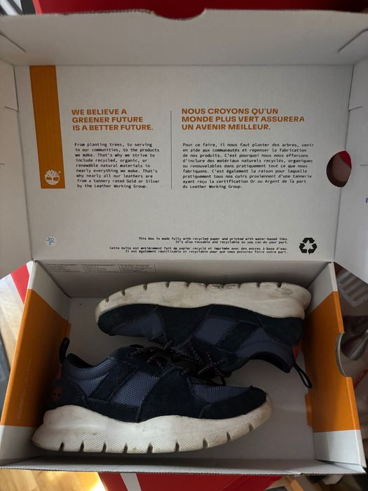 Детски кожени маратонки Timberland, размер 30