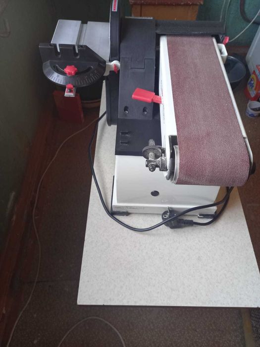 Тарельчато-ленточный шлифовальный станок