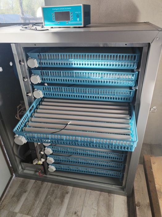 Incubator de 1000 de  ouă găină, prepeliță, gâscă, rață, păuni,